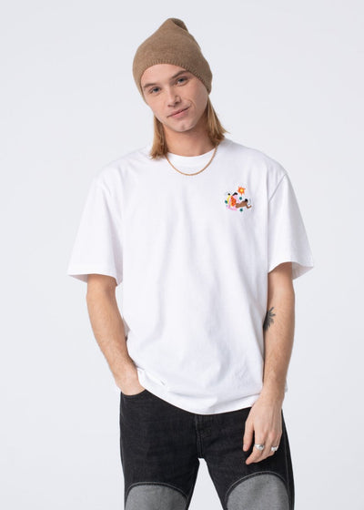 Carne Bollente Yabba-Dabba Tee white - KYOTO - Carne Bollente