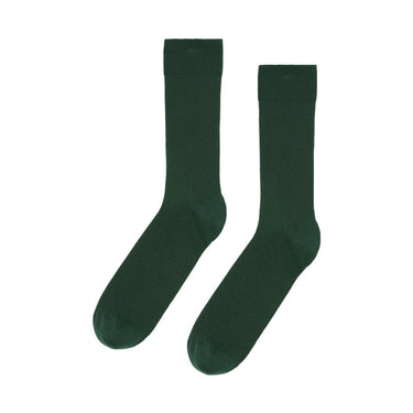 Classic Organic Sock Emerald green Mens - KYOTO - Colorful Standard