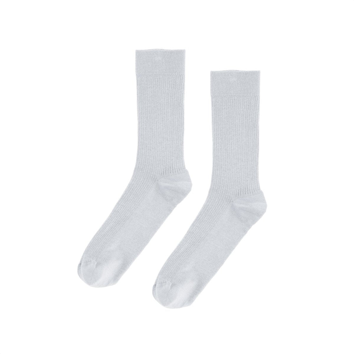 Classic Organic Sock Limestone Grey Mens - KYOTO - Colorful Standard