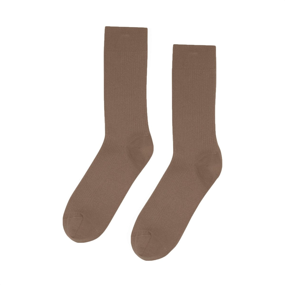 Classic Organic Sock Warm taupe Mens - KYOTO - Colorful Standard