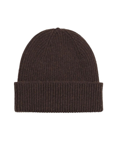 CS Merino Wool Beanie Coffee Brown - KYOTO - Colorful Standard