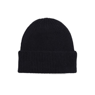 CS Merino Wool Beanie Deep Black - KYOTO - Colorful Standard