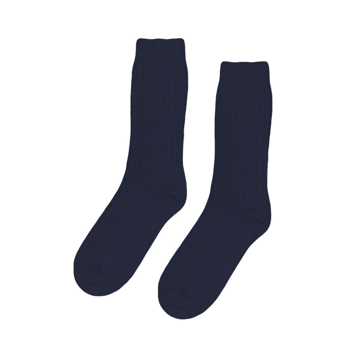 CS Merino wool Blend sock Navy Blue - KYOTO - Colorful Standard