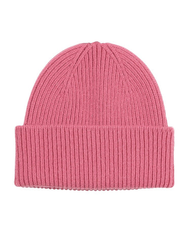 CS Merino Wool Hat Raspberry Pink - KYOTO - Colorful Standard