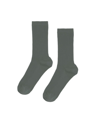 CS Women Classic Organic Sock Dusty Olive - KYOTO - Colorful Standard