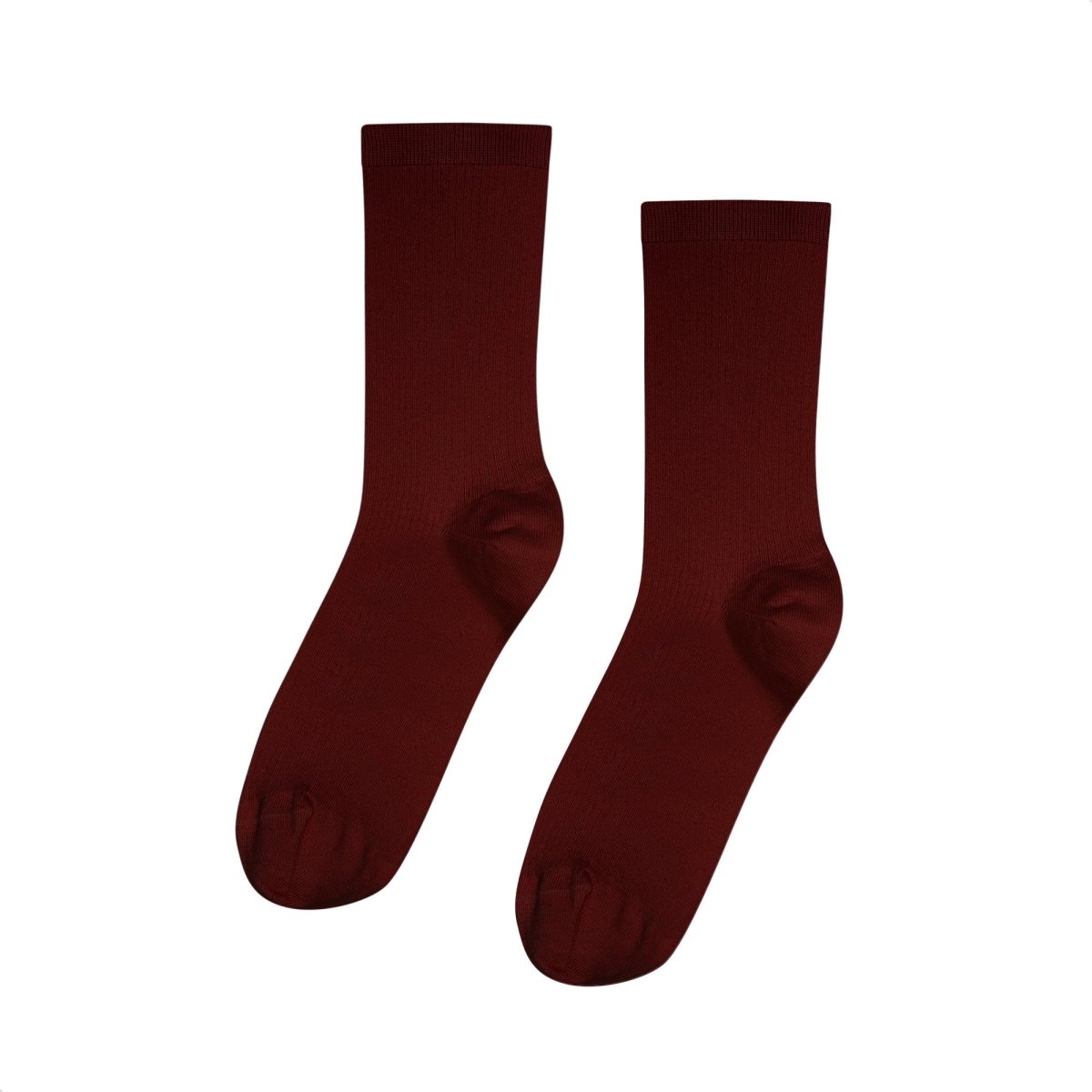 CS Women Classic Organic Sock Oxblood red - KYOTO - Colorful Standard
