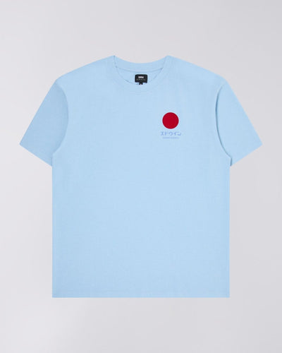 EDWIN JAPANESE SUN SUPPLY t-shirt - PLACID BLUE - KYOTO - EDWIN