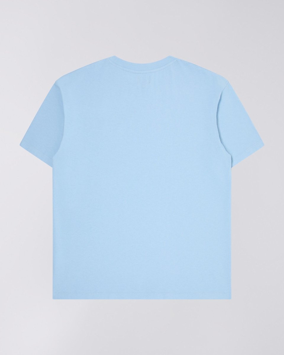 EDWIN JAPANESE SUN SUPPLY t-shirt - PLACID BLUE - KYOTO - EDWIN