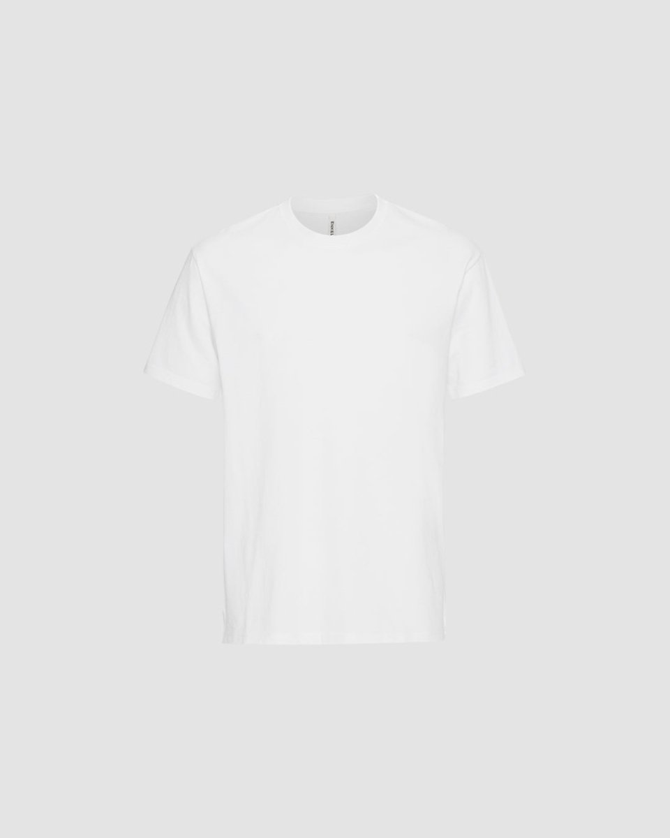 Enkel LEAF SS T-shirt - Organic White - KYOTO - Enkel Studio