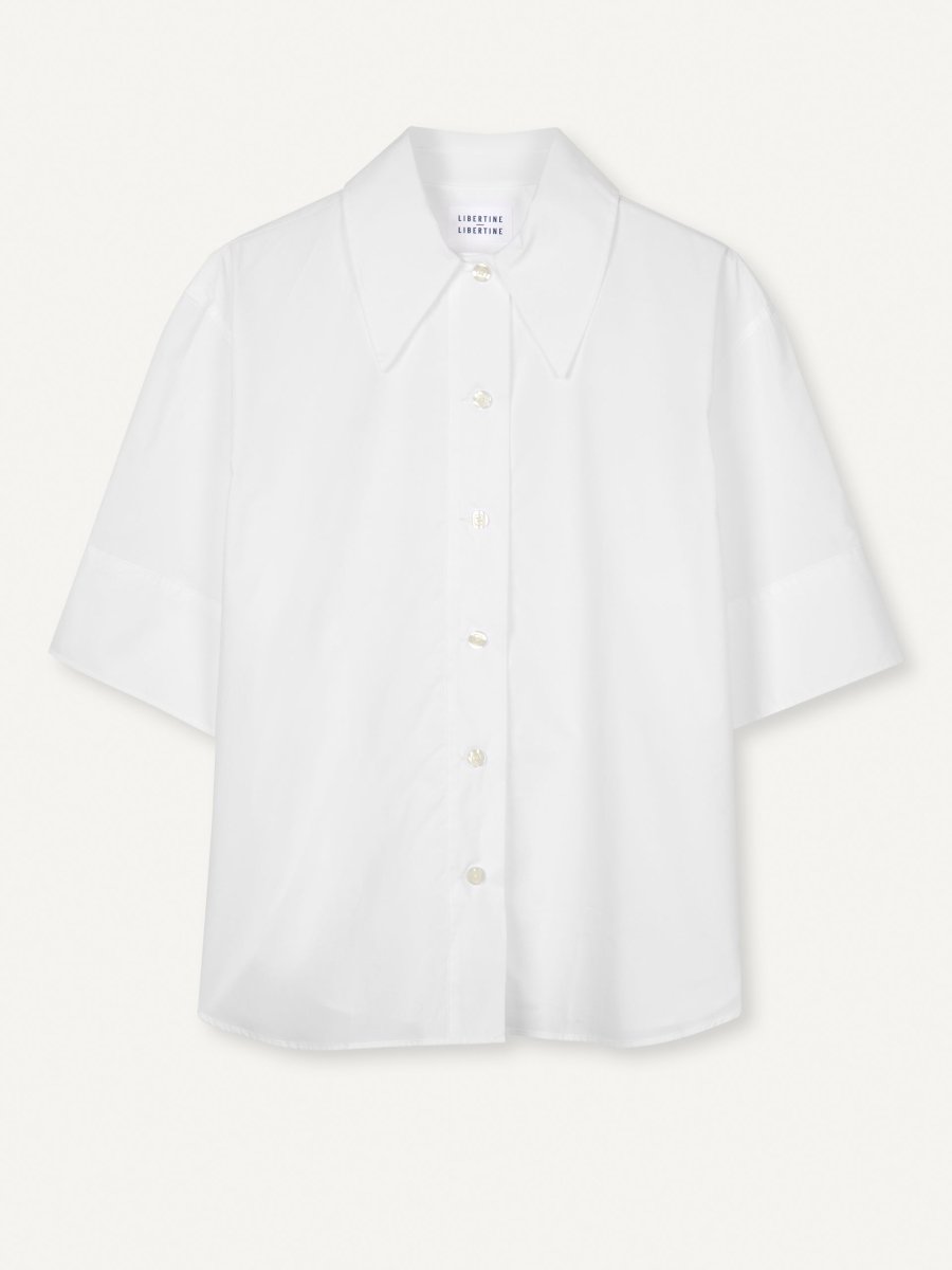 Grace 2346 White Shirt - KYOTO - Libertine-Libertine women