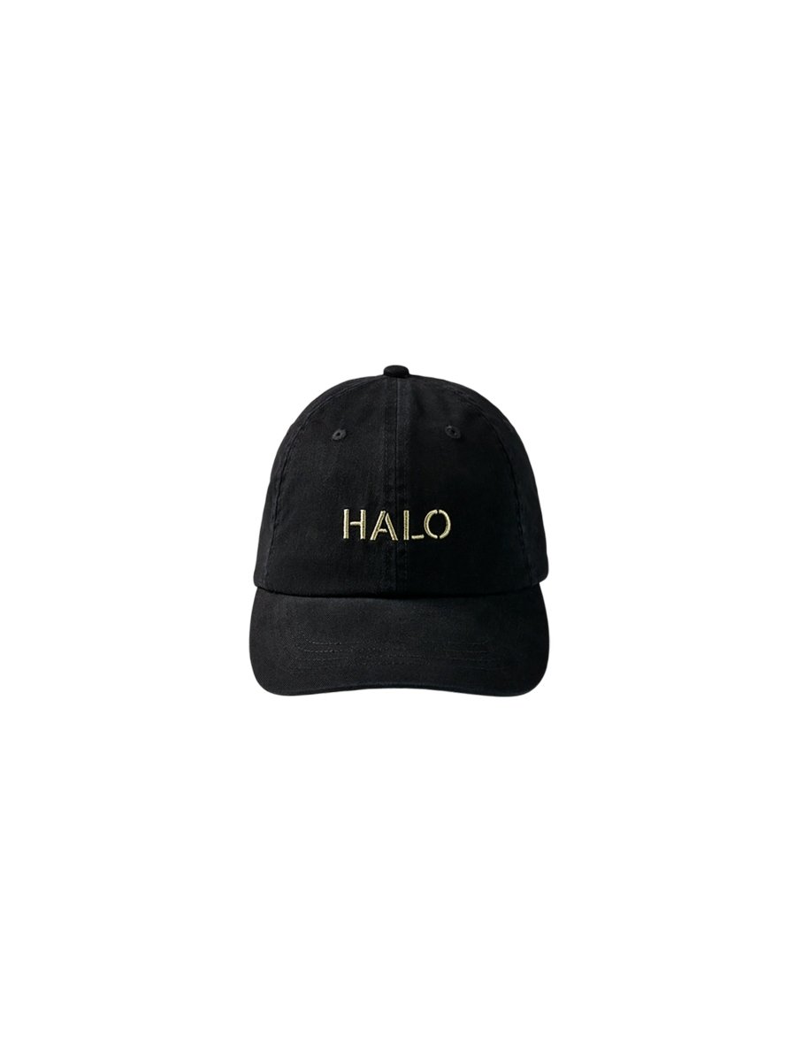 HALO cotton cap - Black - KYOTO - HALO
