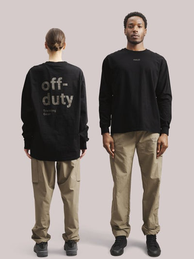 HALO Graphic L/S T-Shirt Black - KYOTO - Halo