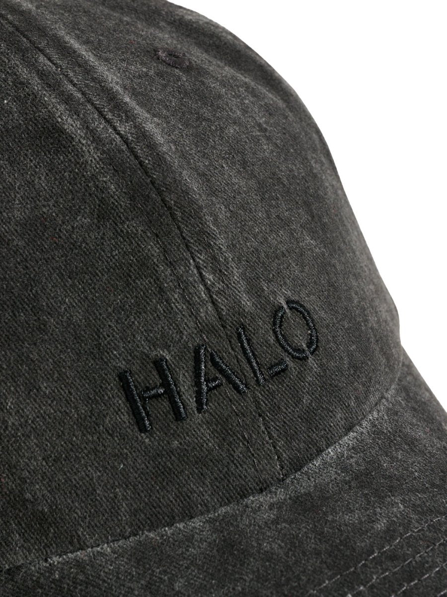 HALO WASHED CANVAS CAP Black - KYOTO - Halo