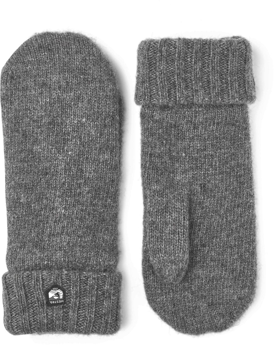 Hestra Bonnie knit mitt Grey 63491 - KYOTO - Hestra