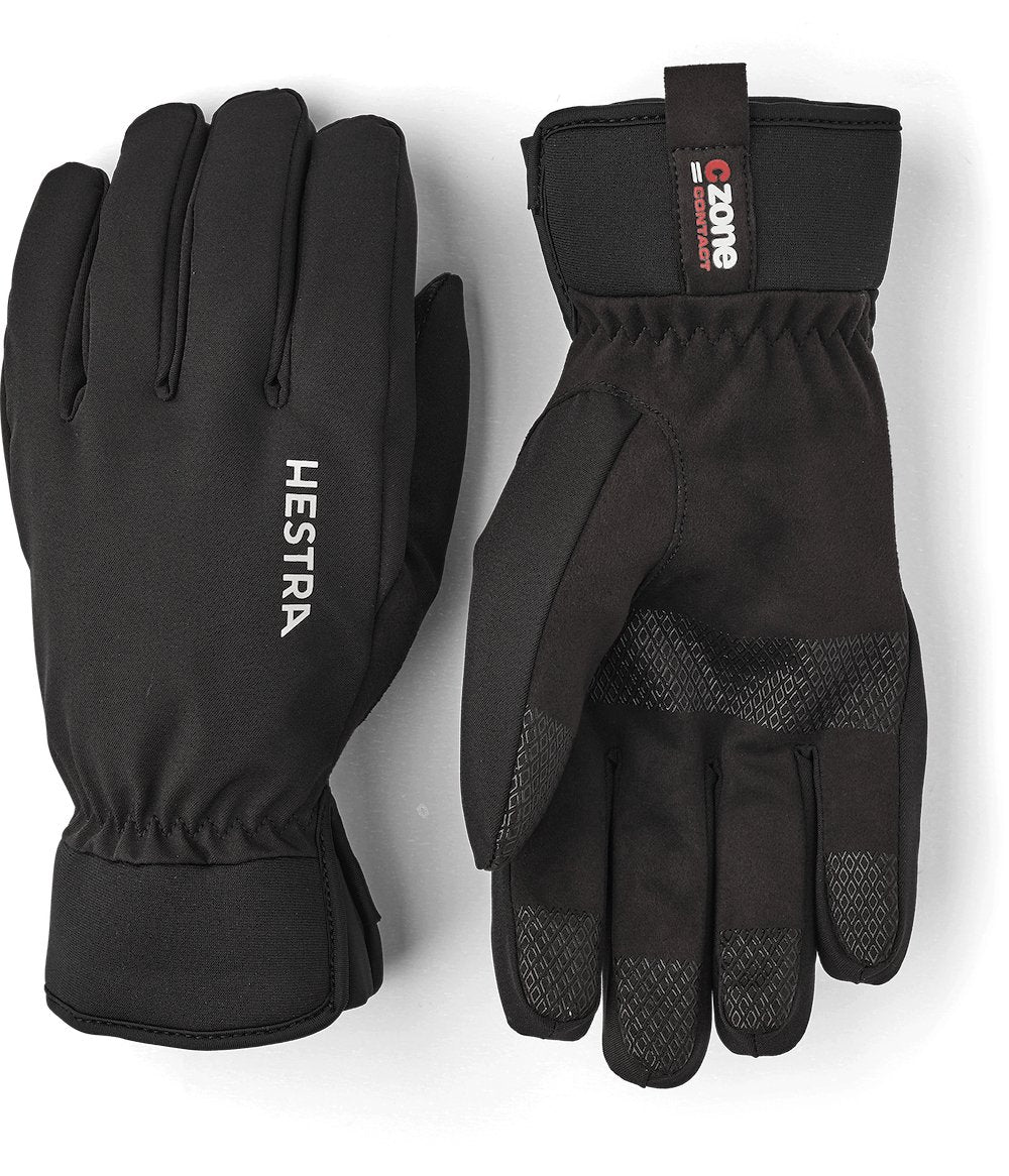 Hestra CZone Contact Glove -5 finger Black - KYOTO - Hestra