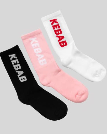 Kebab Socks Black - KYOTO - Scharwarma Design