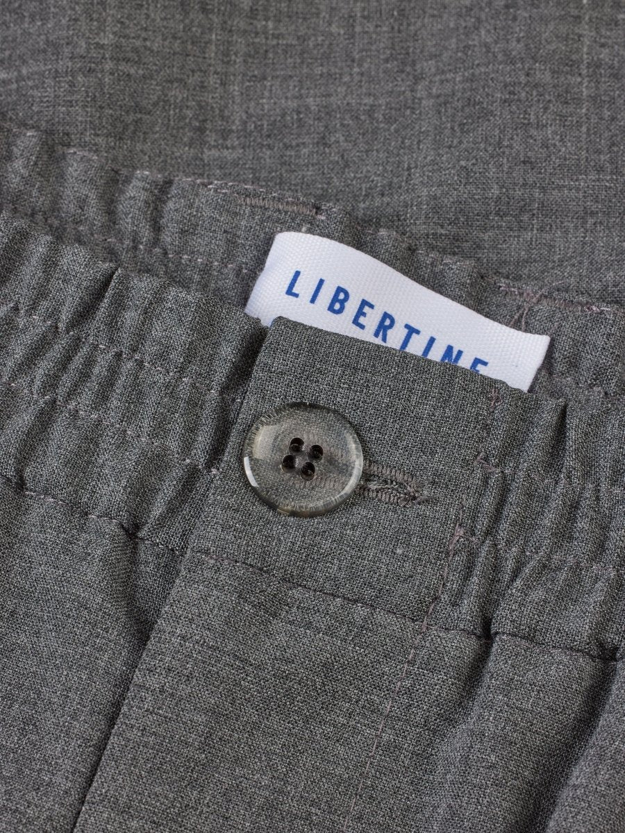 Libertine Alive 2211 Pants Grey Melange - KYOTO - Libertine-Libertine