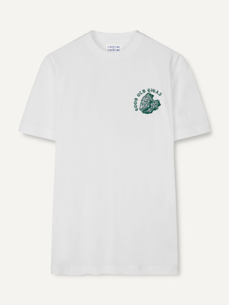 Libertine Beat Gigas 1868 White T-shirts - KYOTO - Libertine-Libertine