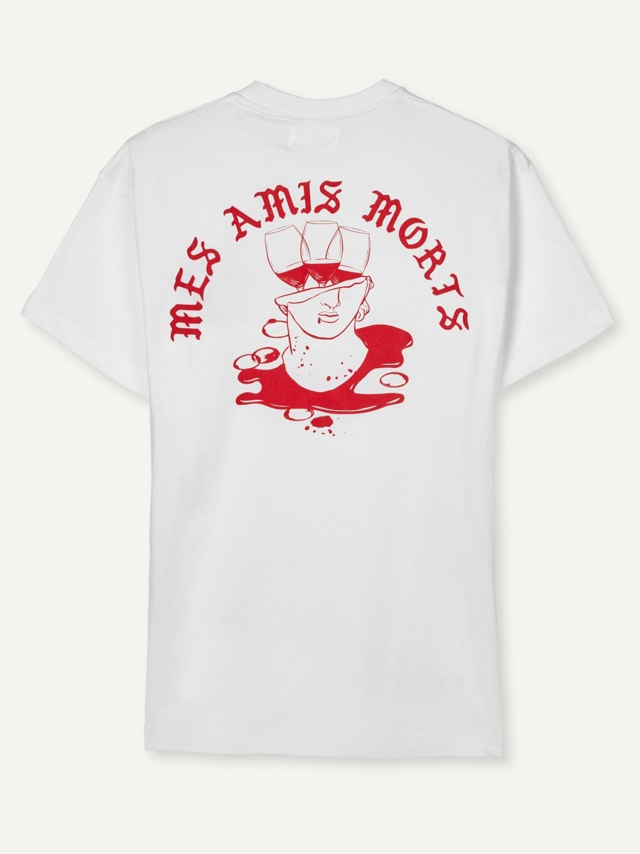 Libertine Beat Mes Amis T-shirts 1868 White - KYOTO - Libertine-Libertine