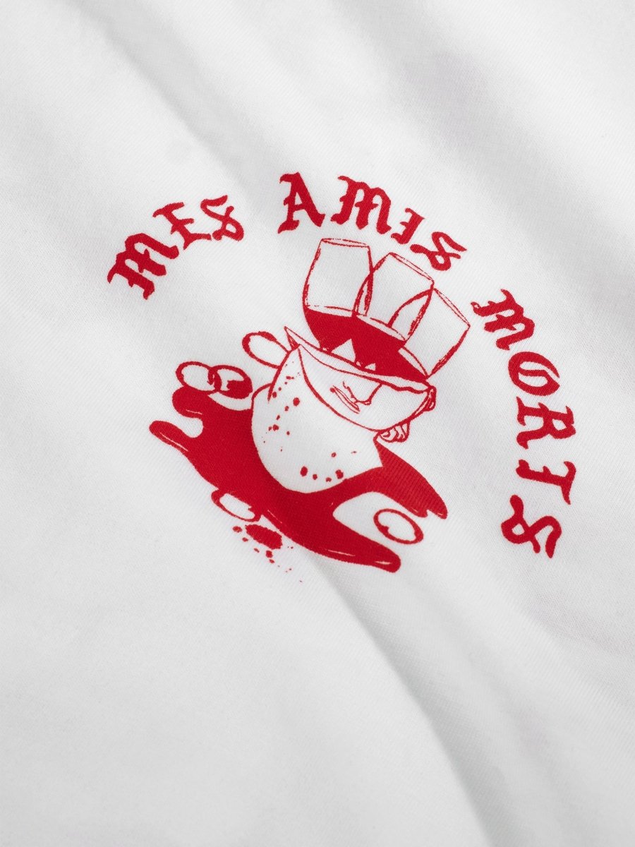 Libertine Beat Mes Amis T-shirts 1868 White - KYOTO - Libertine-Libertine