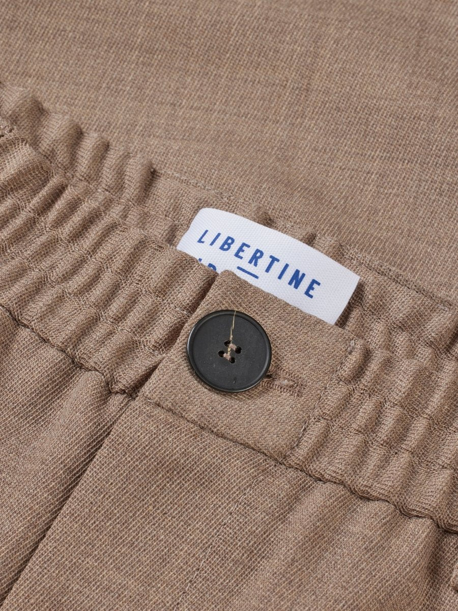 Libertine Exist 2286 Khaki Melange Pants - KYOTO - Libertine-Libertine women