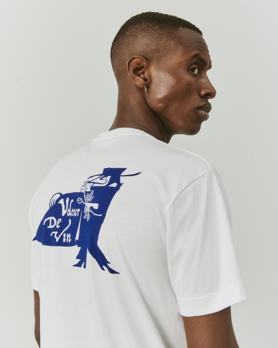 Libertine Voleur Tee Rose 1868 White - KYOTO - Libertine-Libertine