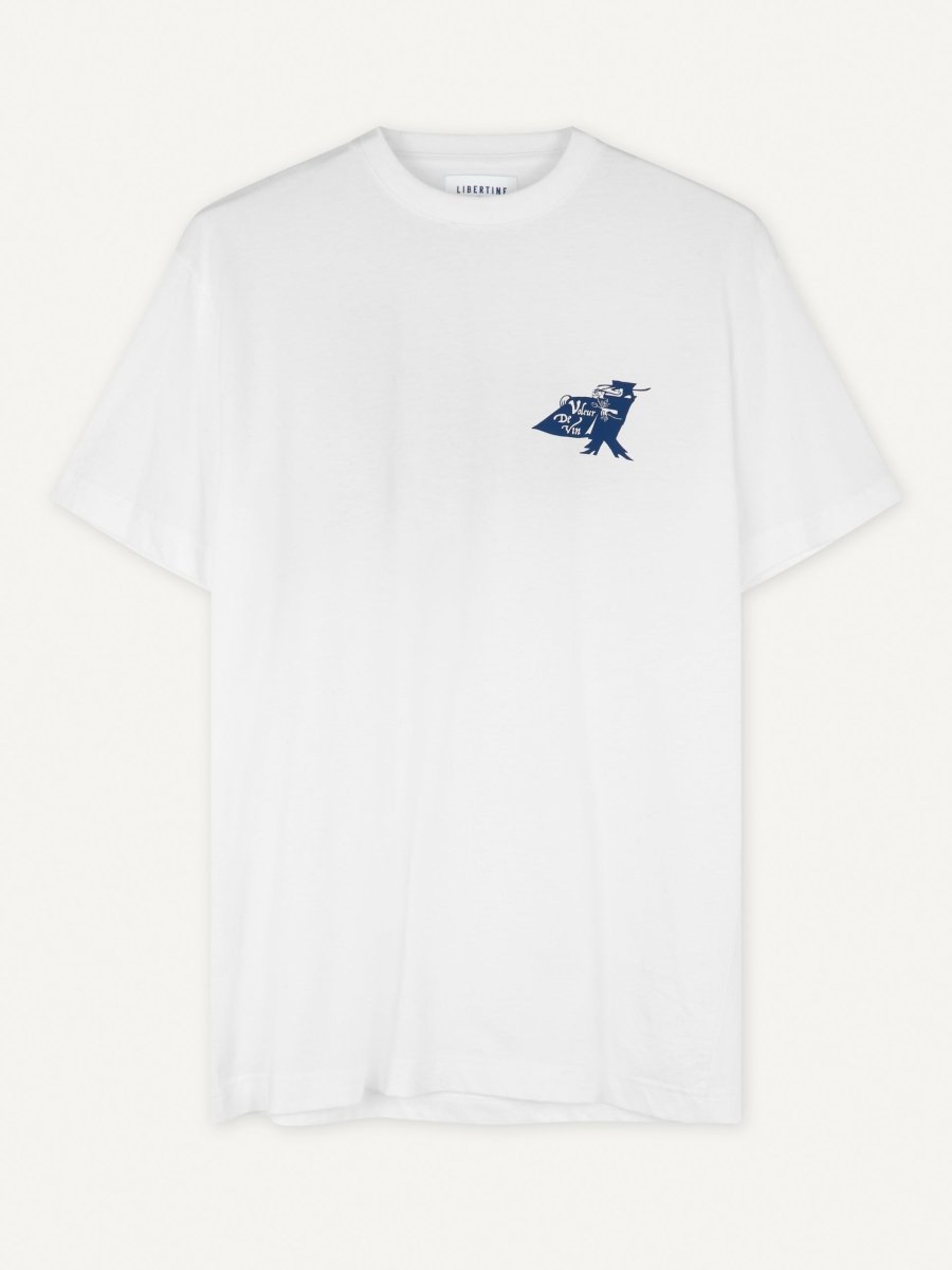 Libertine Voleur Tee Rose 1868 White - KYOTO - Libertine-Libertine