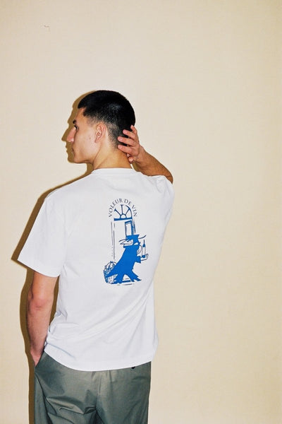 LL Voleur Tee Print-1868-White - KYOTO - Libertine-Libertine