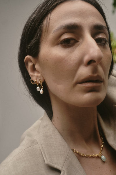 Maria Black Orion Earring Gold HP - KYOTO - Maria Black