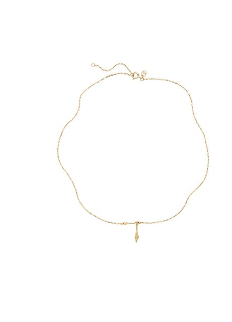 MB Carrion Necklace Gold - KYOTO - Maria Black