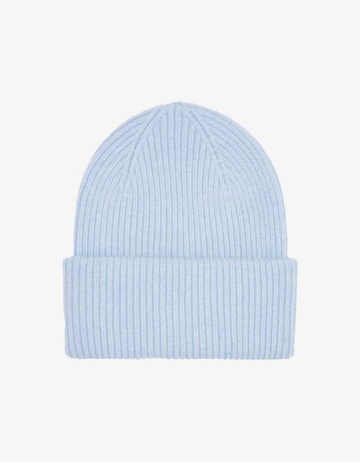 Merino Wool Hat Polar Blue - KYOTO - Colorful Standard