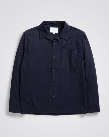 Norse Carsten Solotex Twill Shirt LS Dark Navy - KYOTO - Norse Projects