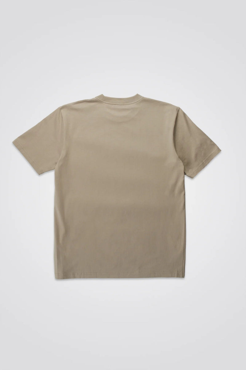 Norse Johannes Organic Waves Print T-shirt Sand - KYOTO - Norse Projects
