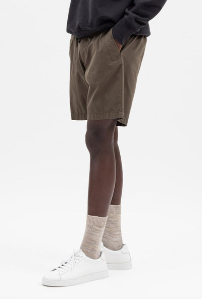 Norse Projects Ezra Light Twill Shorts Beech Green - KYOTO - Norse Projects