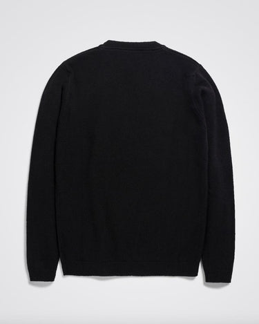 Norse Sigfred Lambswool - Black - KYOTO - Norse Projects