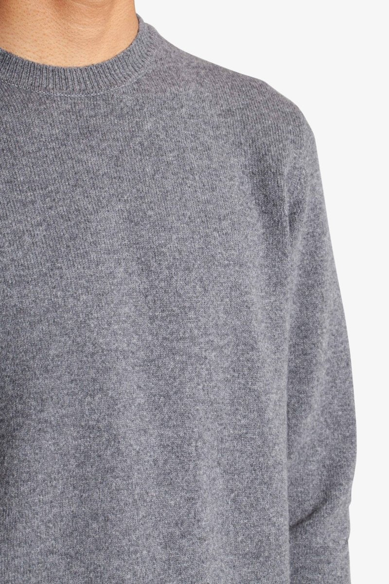 Norse Sigfred Lambswool Grey Melange - KYOTO - Norse Projects