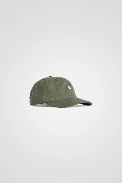 Norse Twill Sports Cap Sediment Green - KYOTO - Norse Projects