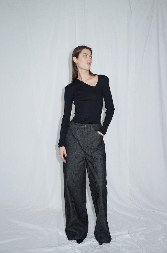 OperaSport DALLAS JEANS Black - KYOTO - OperaSport