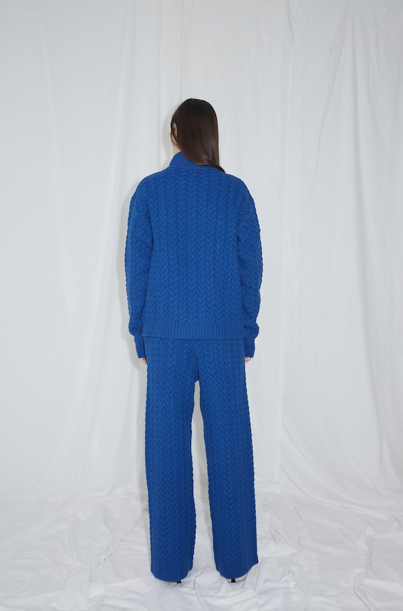 OperaSport JUPITER SWEATER Blue - KYOTO - OperaSport