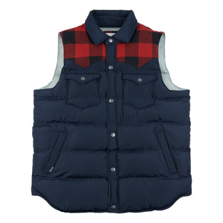 Penfield ROCKFORD PRIMALOFT VEST Navy - KYOTO - Penfield