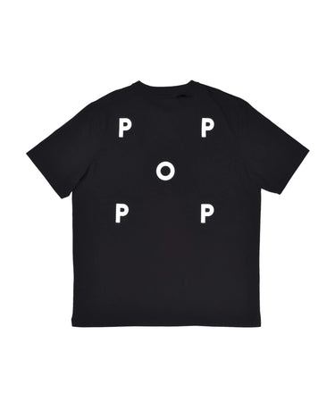 Pop Trading Company Logo t-shirt black/ white - KYOTO - Pop Trading Company