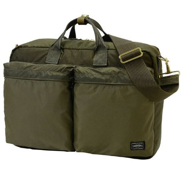 PORTER FORCE 3Way Briefcase Olive 7594 - KYOTO - Porter