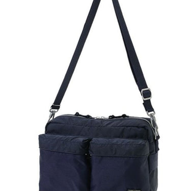 Porter Yoshida FORCE Shoulder Bag (S) Navy - KYOTO - Porter Yoshida