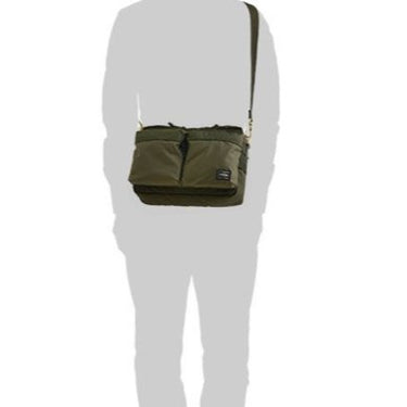 Porter Yoshida FORCE Shoulder Bag (S) Olive Drab - KYOTO - Porter Yoshida