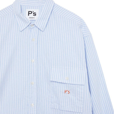 PRESIDENT’s Shirt Kith P'S Blue/White - KYOTO - PRESIDENT’s