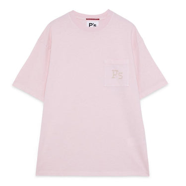 PRESIDENT’s T-Shirt Pocket S/S P'S Grey pink - KYOTO - PRESIDENT’s