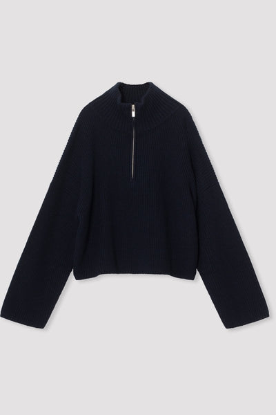 Résumé Tiana Knit Pullover Navy - KYOTO - Résumé