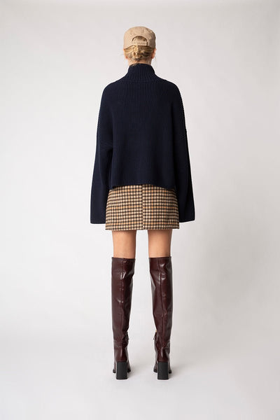 Résumé Tiana Knit Pullover Navy - KYOTO - Résumé