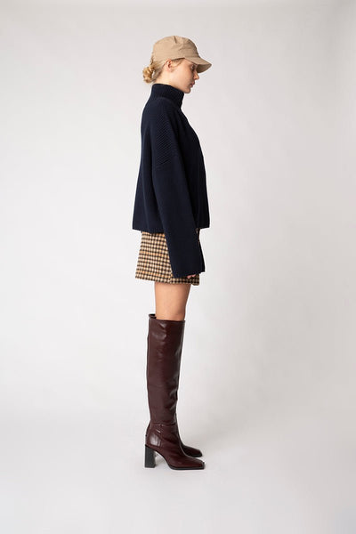 Résumé Tiana Knit Pullover Navy - KYOTO - Résumé
