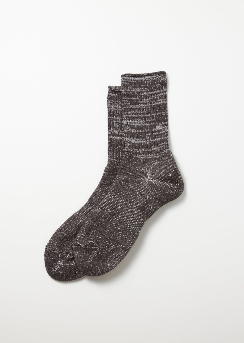ROTOTO R1511 CHARCOAL socks - KYOTO - ROTOTO